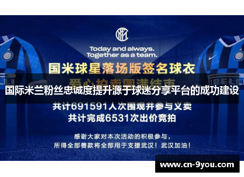 国际米兰粉丝忠诚度提升源于球迷分享平台的成功建设